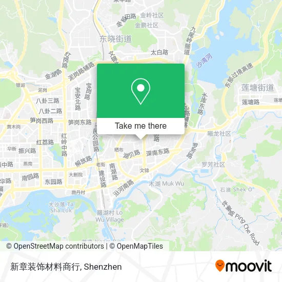 新章装饰材料商行 map