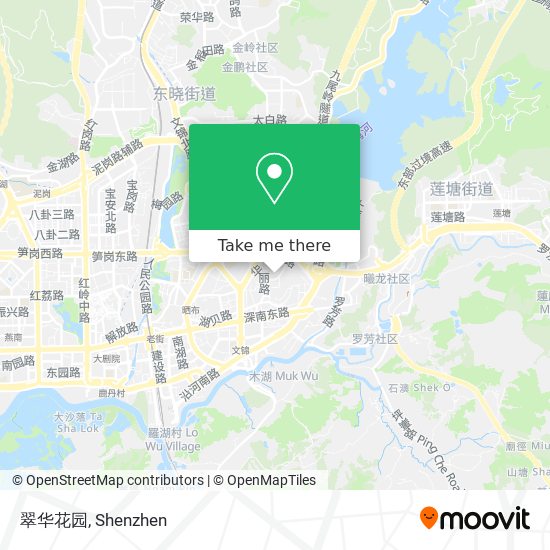 翠华花园 map