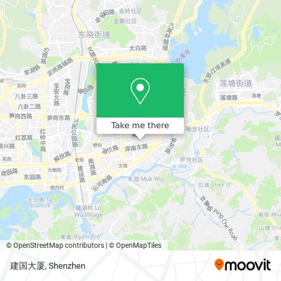 建国大厦 map
