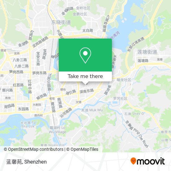蓝馨苑 map