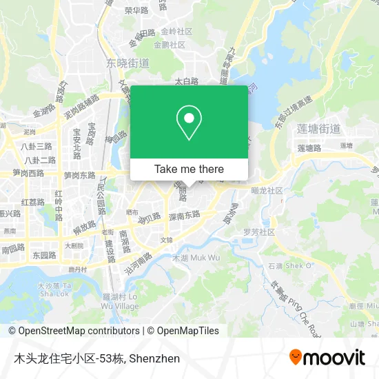 木头龙住宅小区-53栋 map