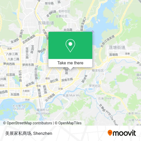 美展家私商场 map