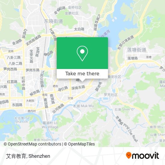 艾肯教育 map
