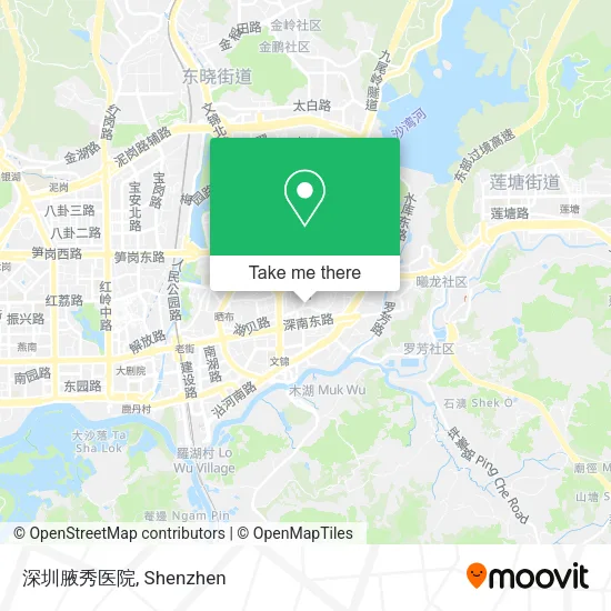 深圳腋秀医院 map