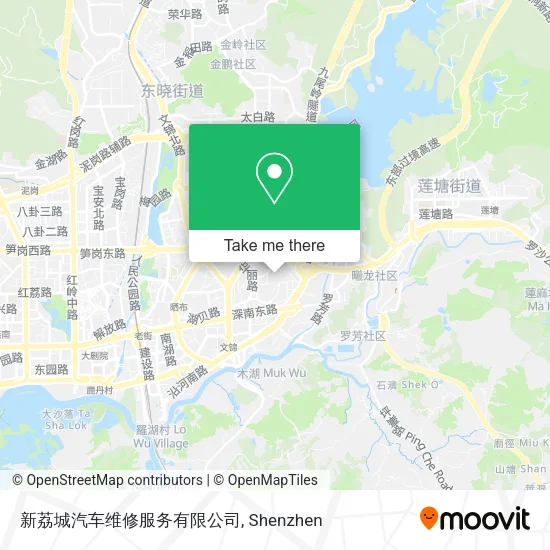 新荔城汽车维修服务有限公司 map