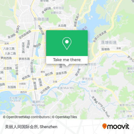 美丽人间国际会所 map