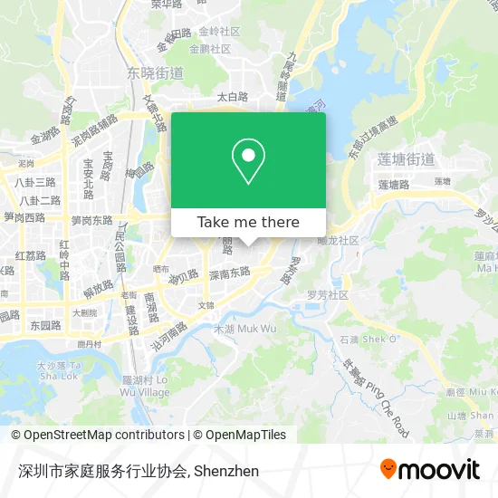 深圳市家庭服务行业协会 map