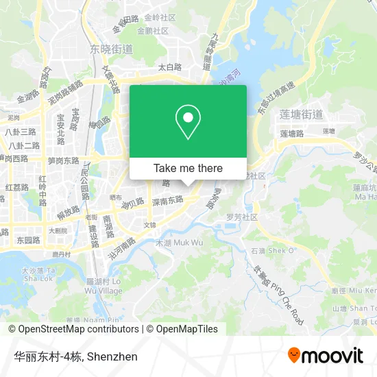 华丽东村-4栋 map