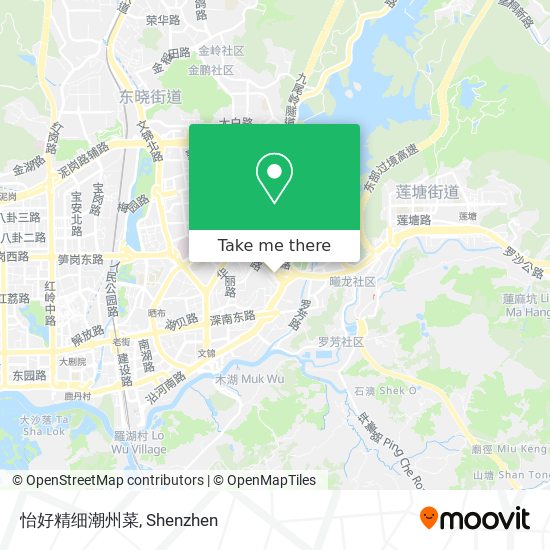 怡好精细潮州菜 map