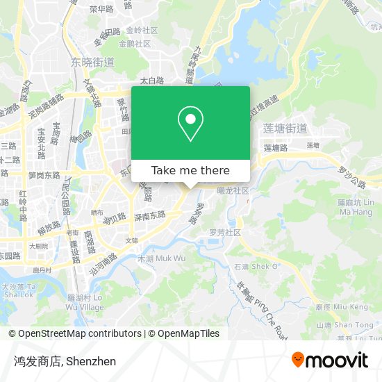 鸿发商店 map