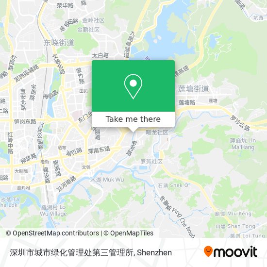 深圳市城市绿化管理处第三管理所 map