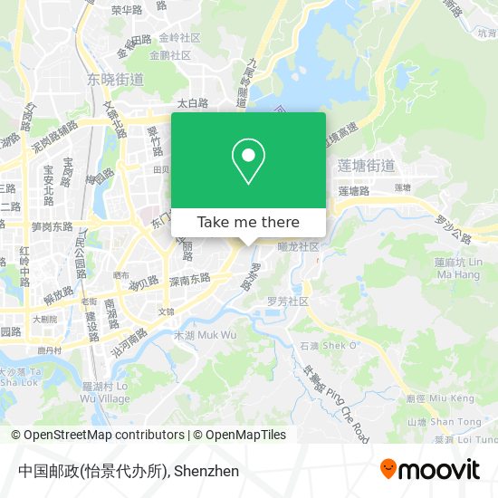 中国邮政(怡景代办所) map