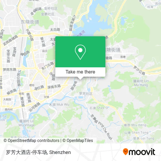 罗芳大酒店-停车场 map