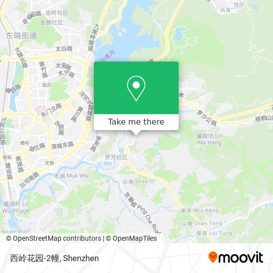 西岭花园-2幢 map
