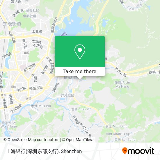 上海银行(深圳东部支行) map