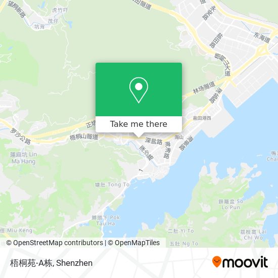 梧桐苑-A栋 map