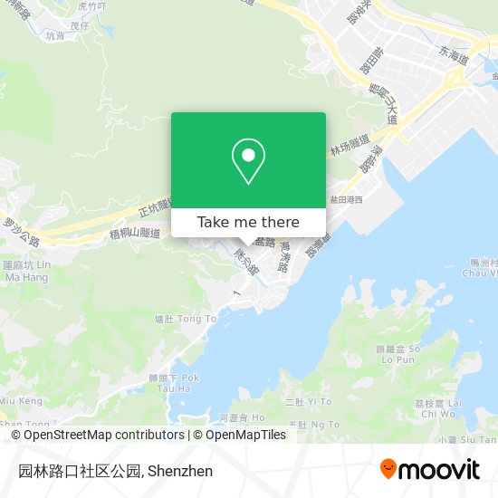 园林路口社区公园 map