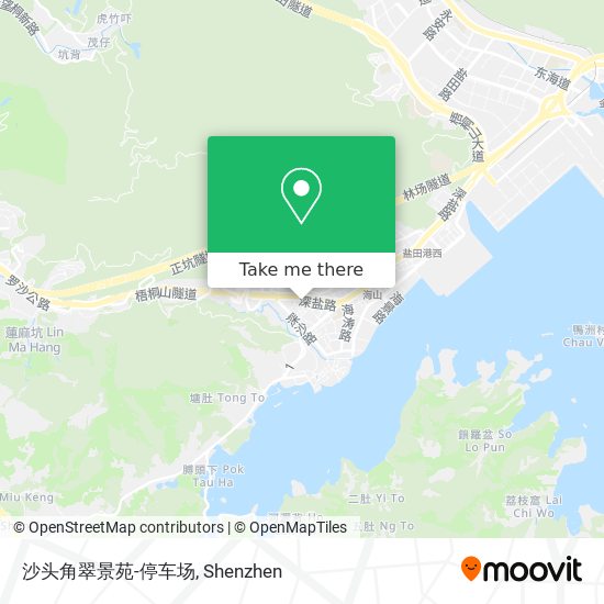 沙头角翠景苑-停车场 map