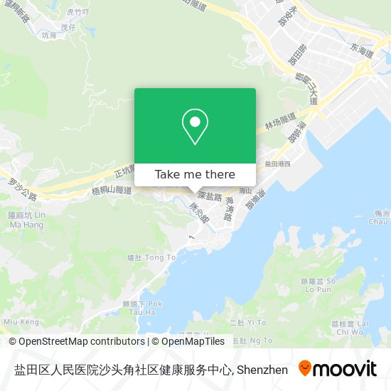 盐田区人民医院沙头角社区健康服务中心 map