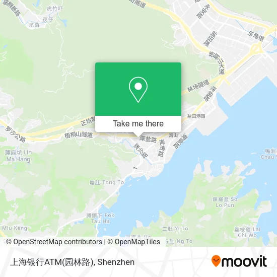 上海银行ATM(园林路) map