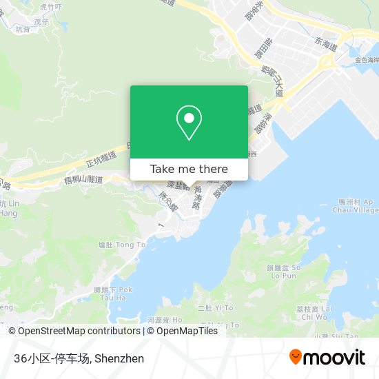 36小区-停车场 map