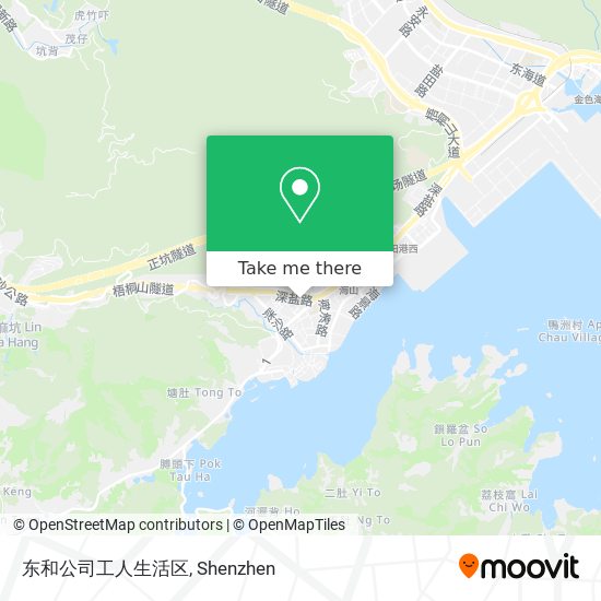 东和公司工人生活区 map