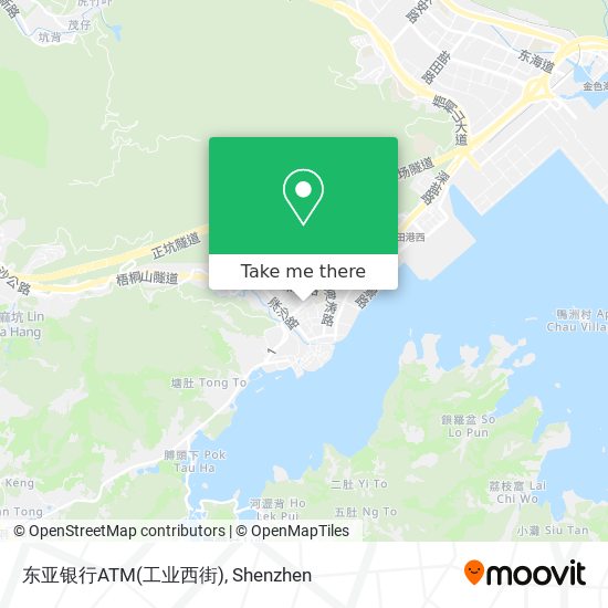 东亚银行ATM(工业西街) map