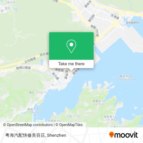 粤海汽配快修美容店 map