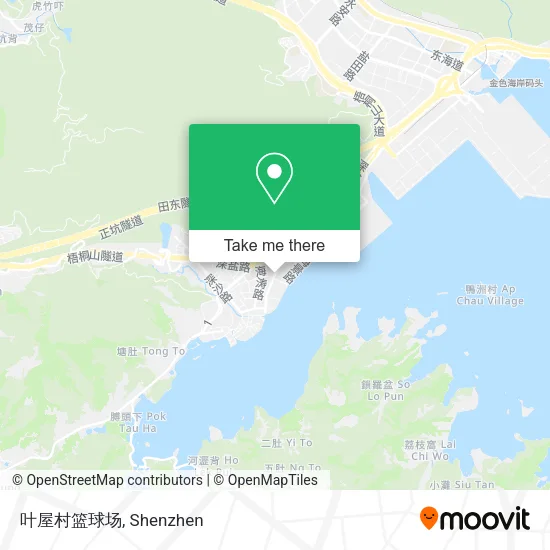 叶屋村篮球场 map