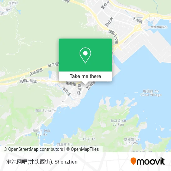 泡泡网吧(井头西街) map