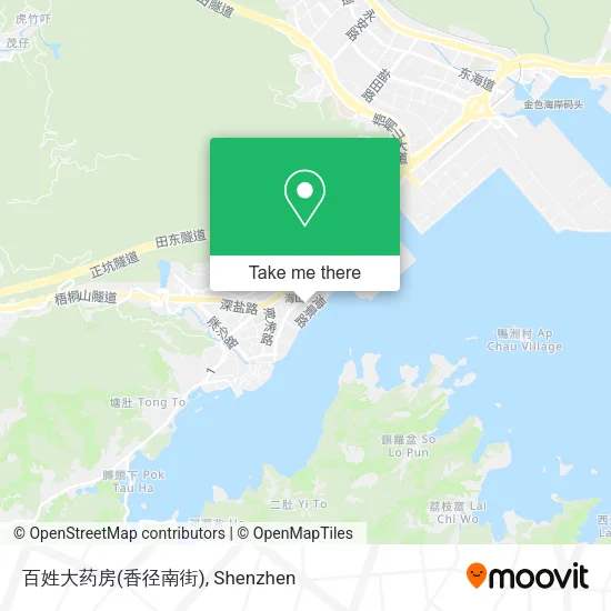 百姓大药房(香径南街) map