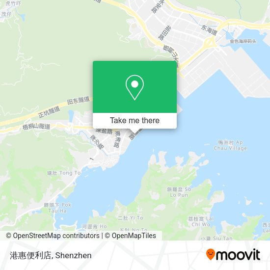 港惠便利店 map