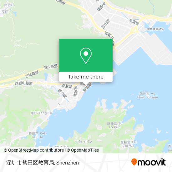 深圳市盐田区教育局 map