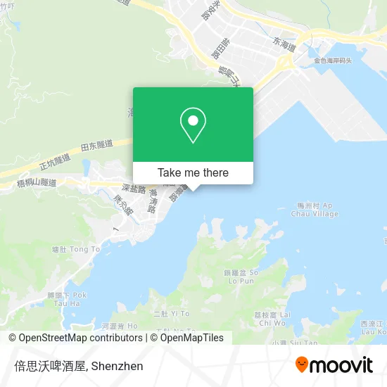 倍思沃啤酒屋 map