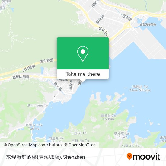 东煌海鲜酒楼(壹海城店) map