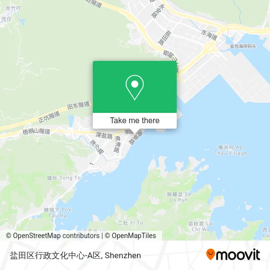 盐田区行政文化中心-A区 map