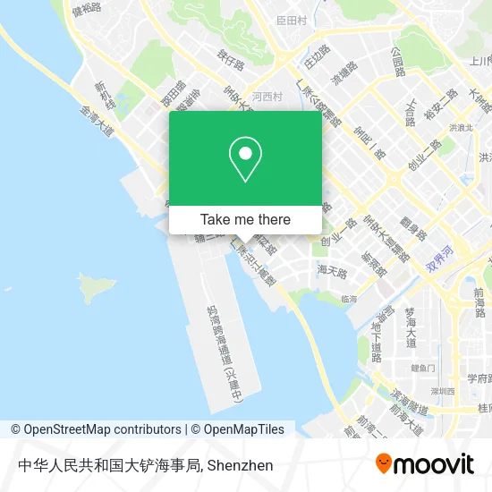 中华人民共和国大铲海事局 map