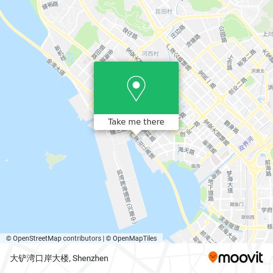 大铲湾口岸大楼 map