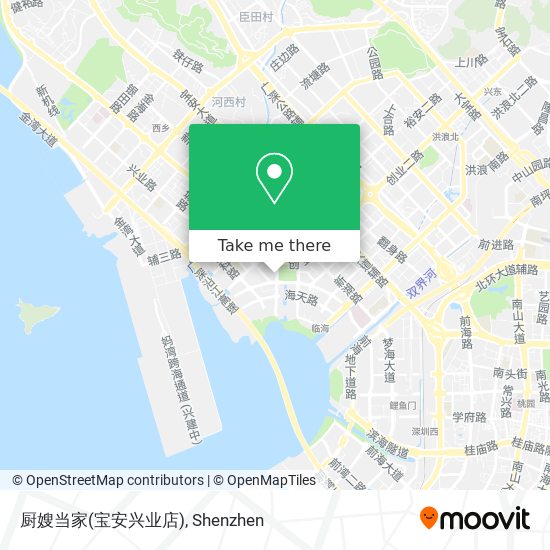 厨嫂当家(宝安兴业店) map