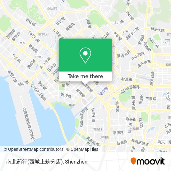 南北药行(西城上筑分店) map