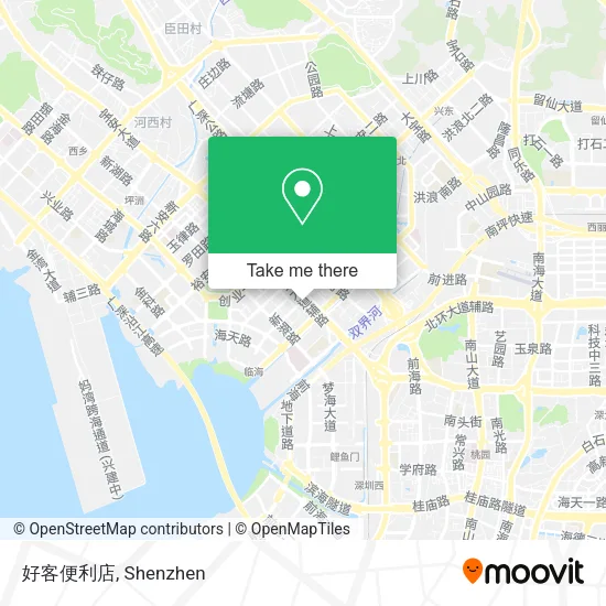 好客便利店 map