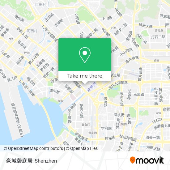 豪城馨庭居 map