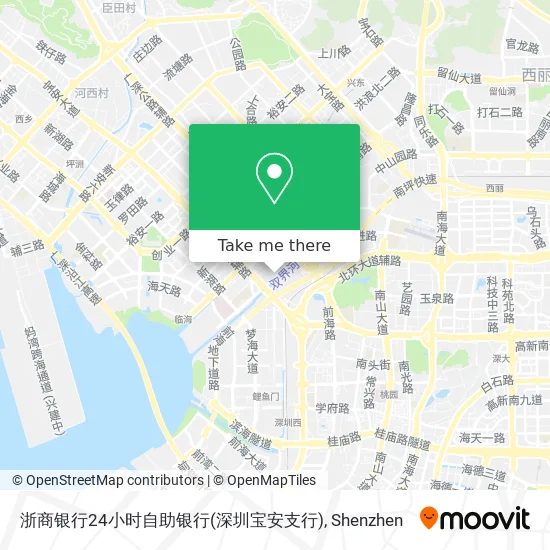 浙商银行24小时自助银行(深圳宝安支行) map