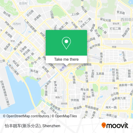 怡丰靓车(新乐分店) map