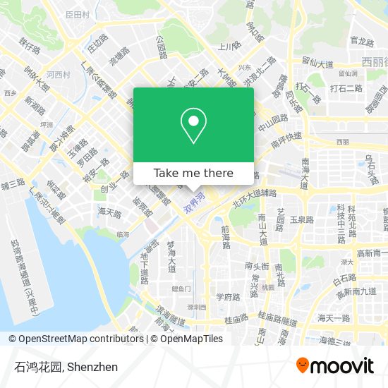 石鸿花园 map