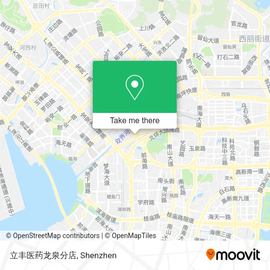 立丰医药龙泉分店 map