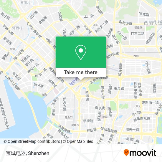 宝城电器 map