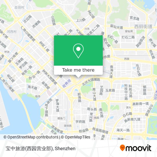 宝中旅游(西园营业部) map