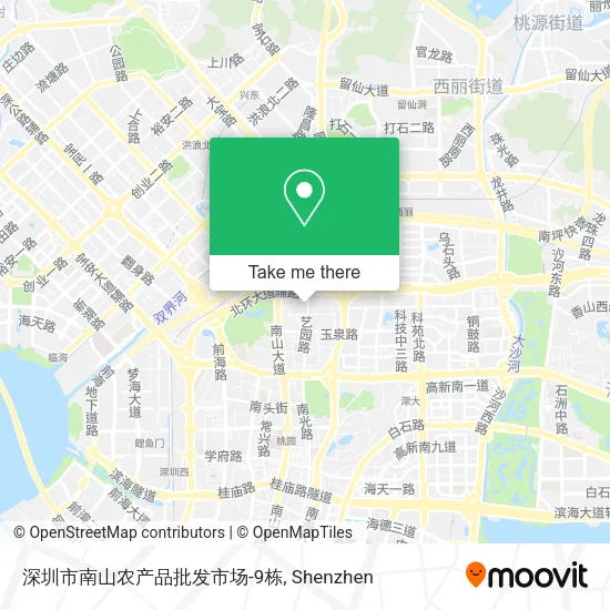 深圳市南山农产品批发市场-9栋 map