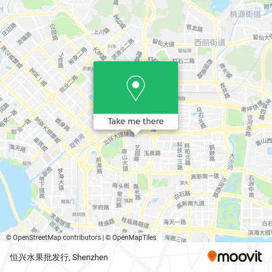 恒兴水果批发行 map